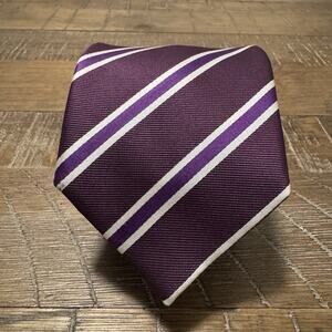 Scott Allen Collection Tie Purple Micro Fiber Men’s Tie